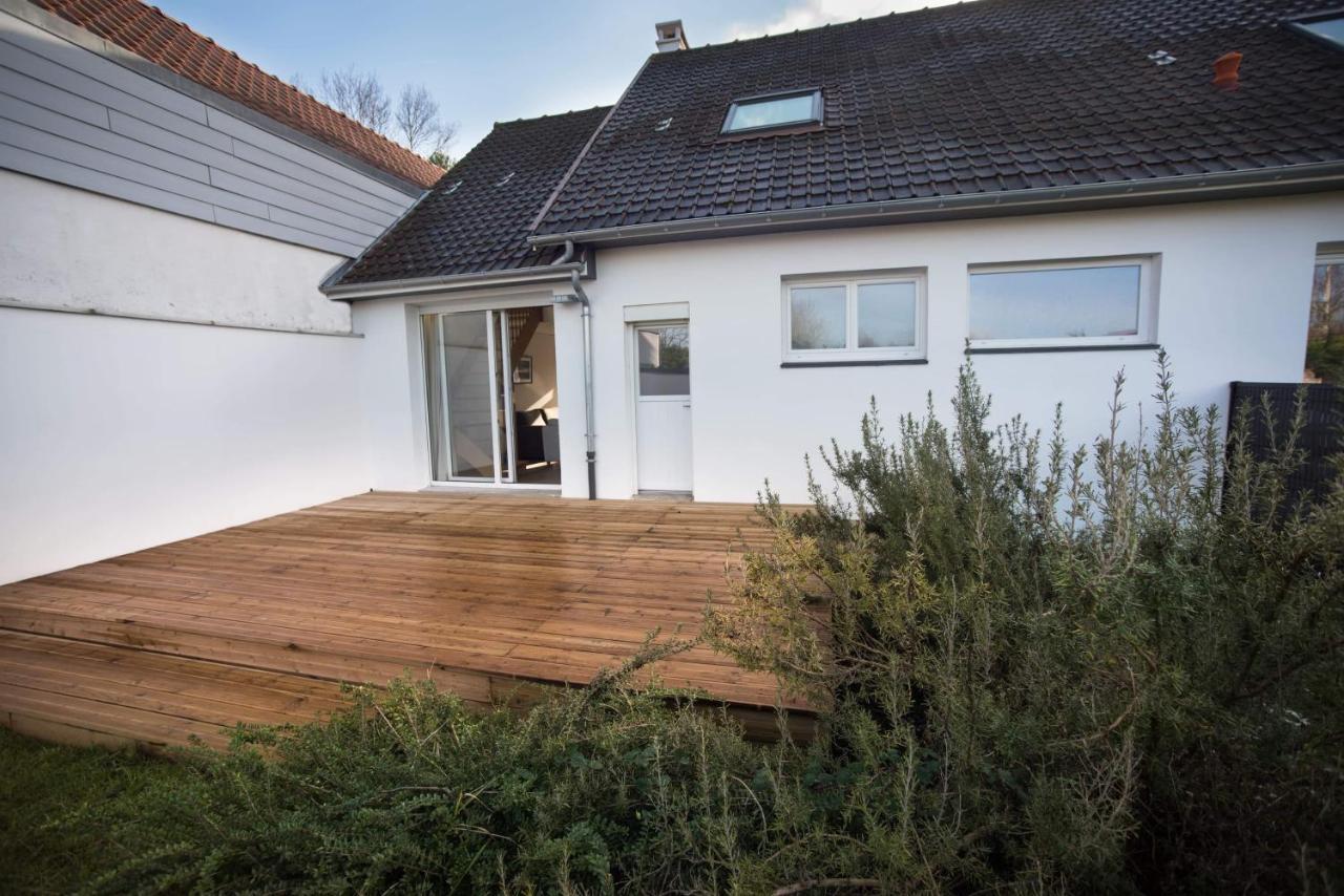 Salicorne Villa rénovée à l'orée de la zone naturelle Groffliers Exterior foto